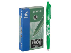 Pilot Frixion Ball Fine Erasable Gel Pen 0.7mm Green Pens