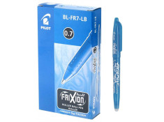 Pilot Frixion Ball Fine Erasable Gel Pen 0.7mm Light Blue Pens
