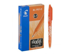 Pilot Frixion Ball Fine Erasable Gel Pen 0.7mm Orange Pens