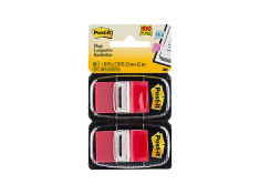 Post-It 680-RD2 Flags 25 x 43mm 100 Sheet Twin Pack