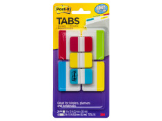Post-It 686-VAD2 Assorted Durable Filing Index Tabs