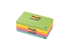Post-It 73 x 123mm 635-5AU Jaipur Lined Sticky Notes