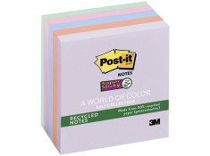 Post-It 76 x 76mm 654-5SSNRP Super Sticky Recycled Bali 5 Pack