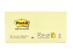 Post-It R330 76 x 76mm Pop-Up Dispenser Refill Sticky Notes Yellow