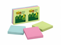 Post-It R330-RP-6AP 73 x 73mm Greener Recycled Helsinki Pastel Assorted Pop Up