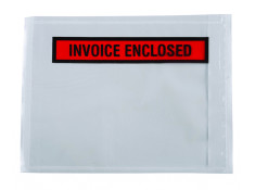 GNS 155 x 115mm 'INVOICE ENCLOSED' Doculope Envelope