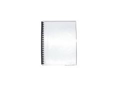 RazorLine A4 20 Pocket Clear/Black Refillable