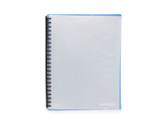 RazorLine A4 20 Pocket Clear/Blue Refillable
