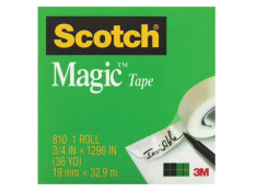Scotch 3M 19mm x 33m Magic 810
