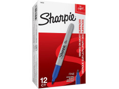 Sharpie 30003 Fine Point 1.0mm Permanent Blue Marker
