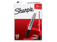 Sharpie Super Permanent Black 1.0mm Bullet Paint Marker Black Marker