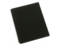 Sovereign A4 Refillable Black 20 Pages Display Book