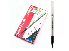 Uniball UB177 Black Deluxe Rollerball 0.7mm Fine Nib Pen