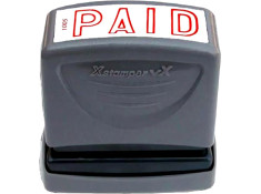 X-Stamper 1005 Paid Red