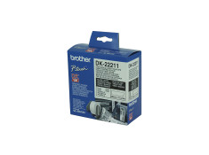 Brother DK-22211 29mm x 15.24m Continuous Adhesive White