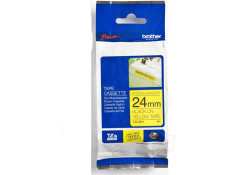 Brother TZe-S651 Black on Yellow Strong Adhesive 24mm x 8m